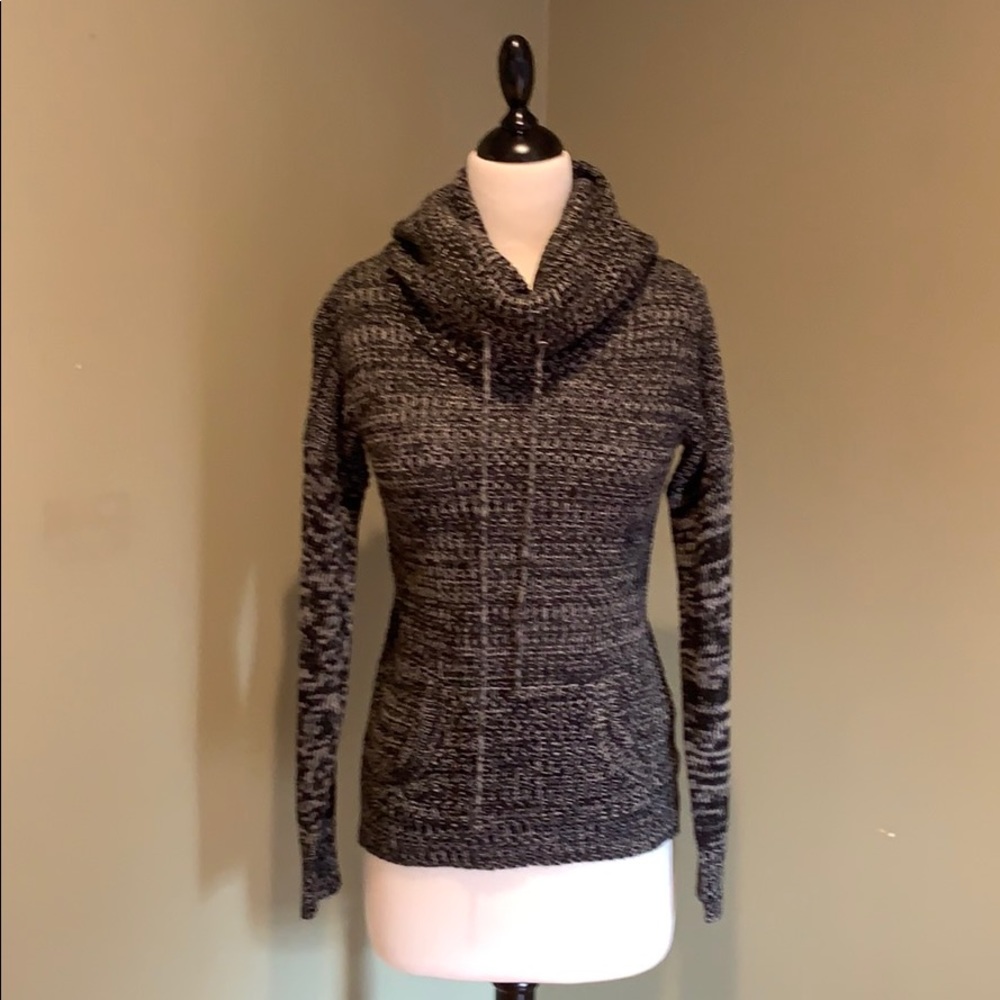 Grey turtle neck sweater